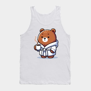 Tired bear Tank Top